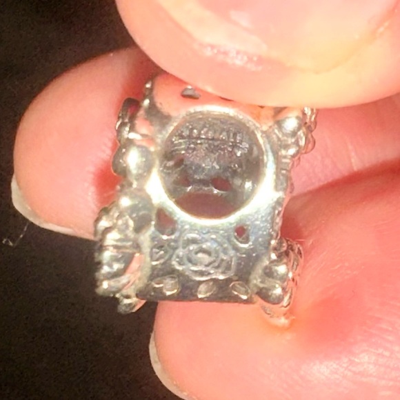 💯 Authentic Pandora Floral Charm Open Heart ❤️ - Picture 5 of 5